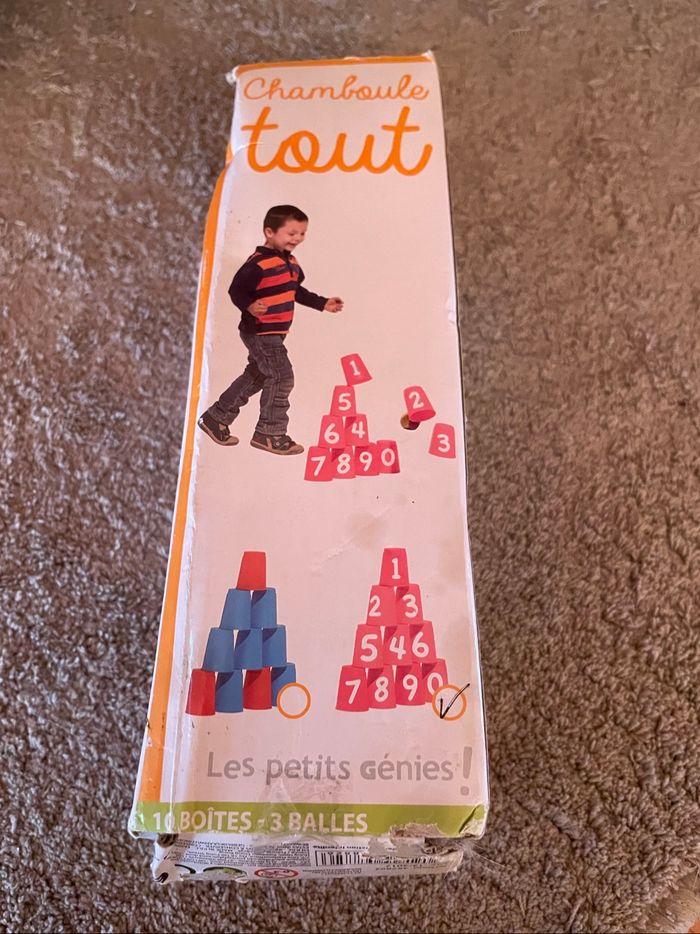 Jeu - Chamboule tout