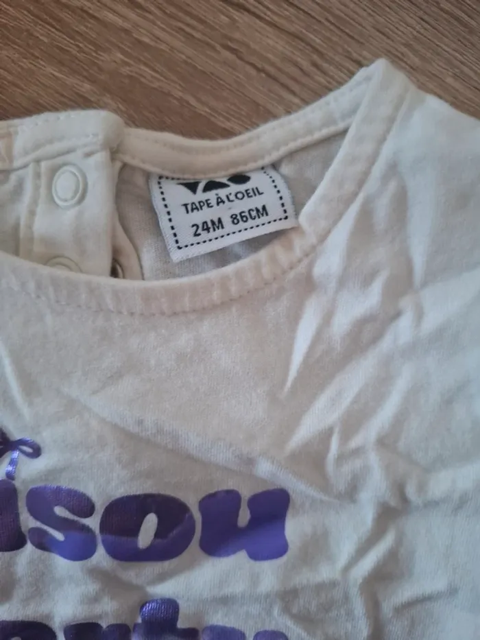 Tshirt manches longues Tape a l'œil 24 mois - photo numéro 2