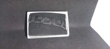 Bracelet noir simili cuir