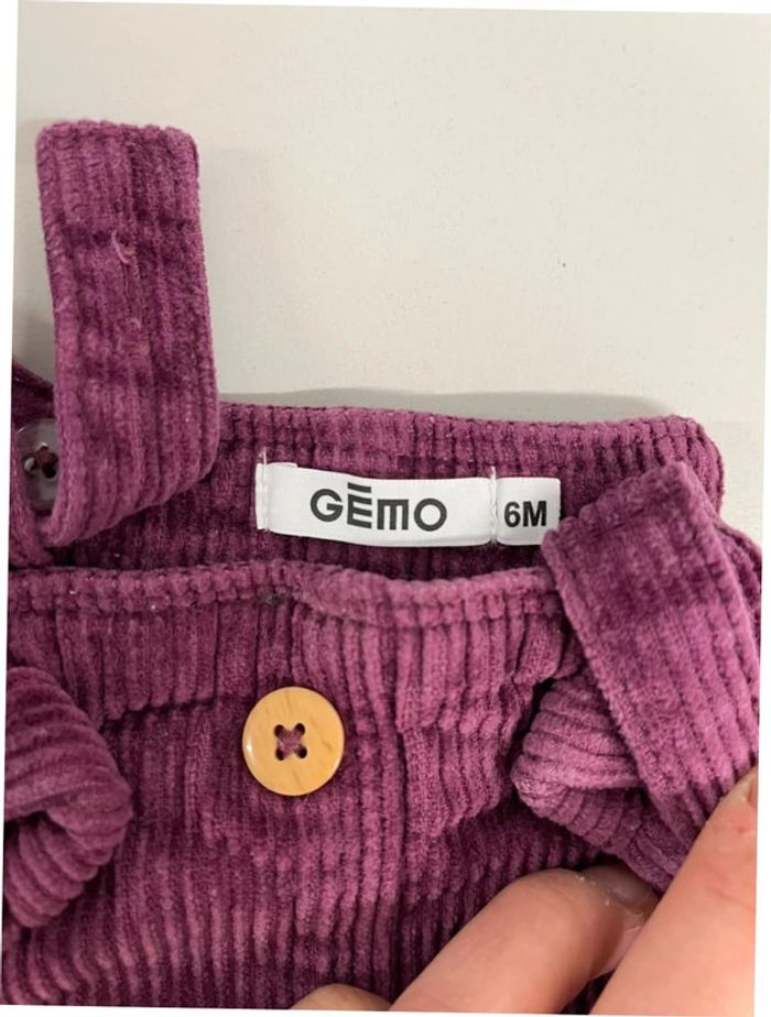 Robe en velours 6 mois Gémo - photo numéro 2