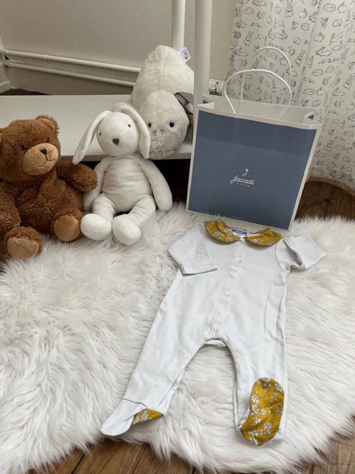 Grenouillère col capel moutarde