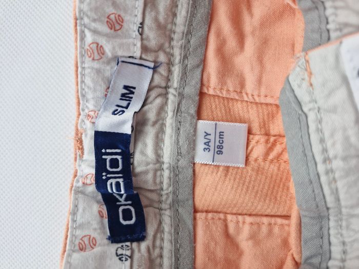Short slim 3 ans Okaïdi Orange - photo numéro 3