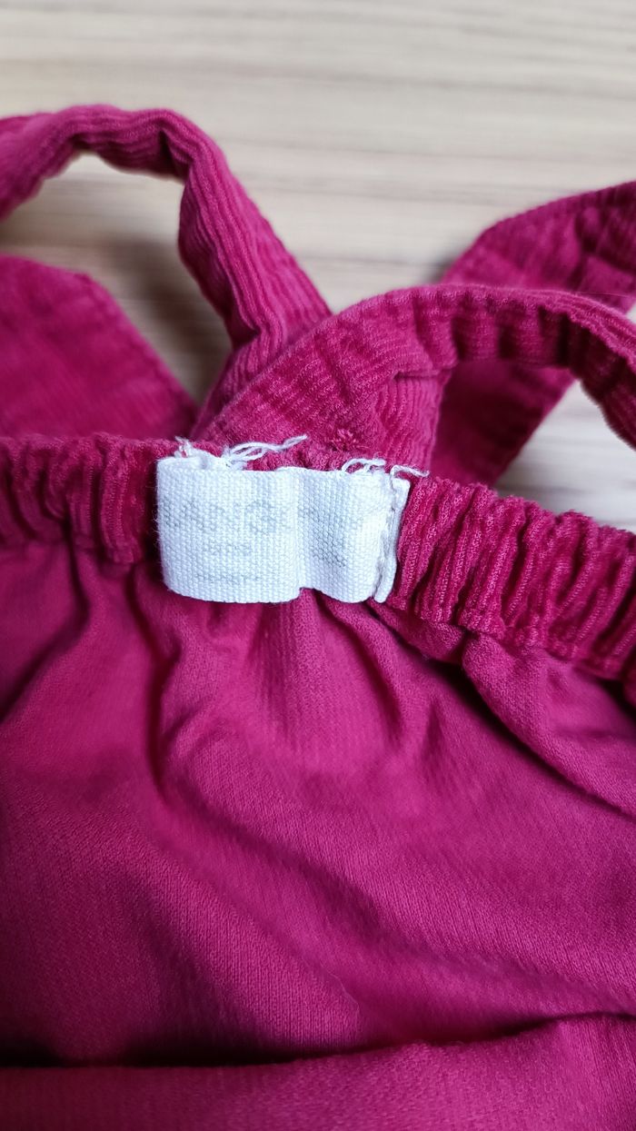 Robe salopette Mango et t-shirt 18 mois - photo numéro 4