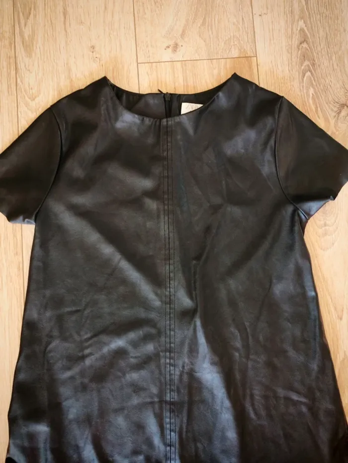 Robe Simili cuir zara 11_12 ans ans - photo numéro 2
