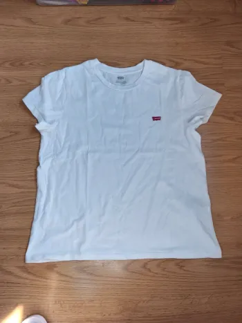 Tee-shirt Levi's femme blanc