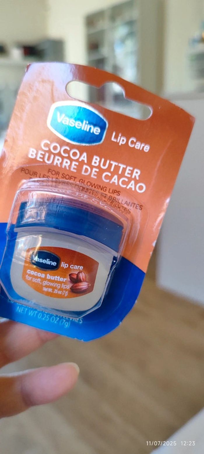 Vaseline Lip Therapy Beurre de Cacao 7gr Made in Korea - photo numéro 6