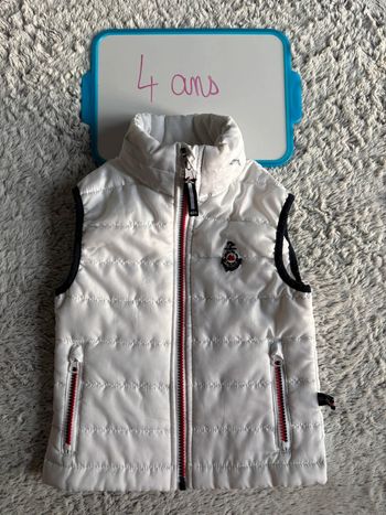 Doudoune sans manches 4ans
