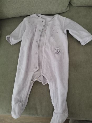 Grenouillère hiver 3 mois absorba