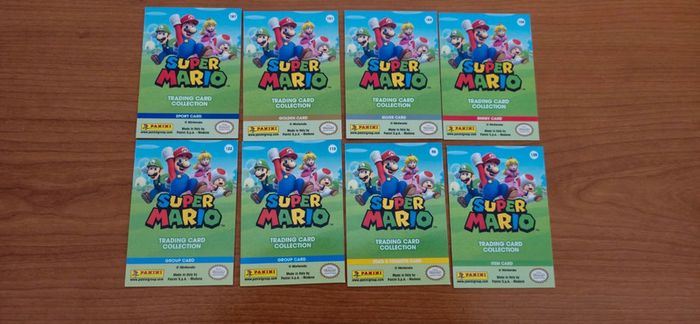 Lot de 8 cartes super mario - photo numéro 2