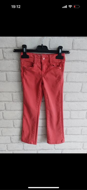 Pantalon slim fille Okaidi taille 3 ans
