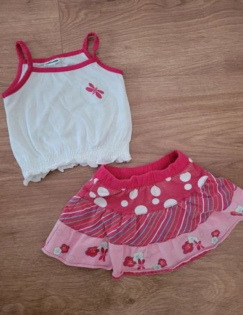 Tenue fille Vertbaudet 2 ans