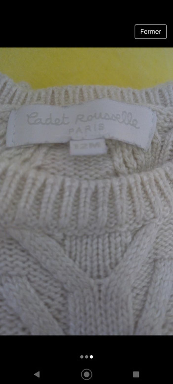 Robe pull épaisse cadet Rousselle - photo numéro 2