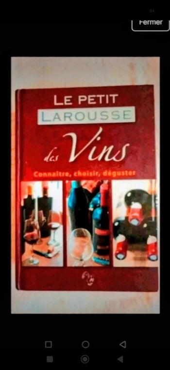 Le petit Larousse des vins