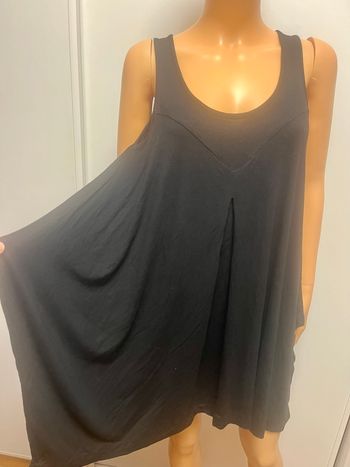 Robe fluide noire Julie Guerlande 