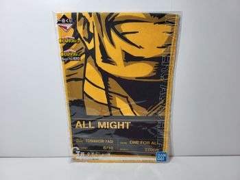 Petite Serviette Towel Ichiban Kuji G My Hero Academia Begin The Hero All Might