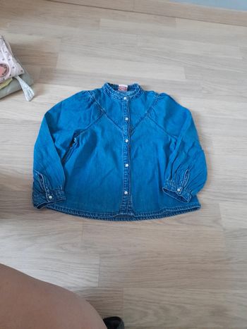 Chemise en jean 8 ans