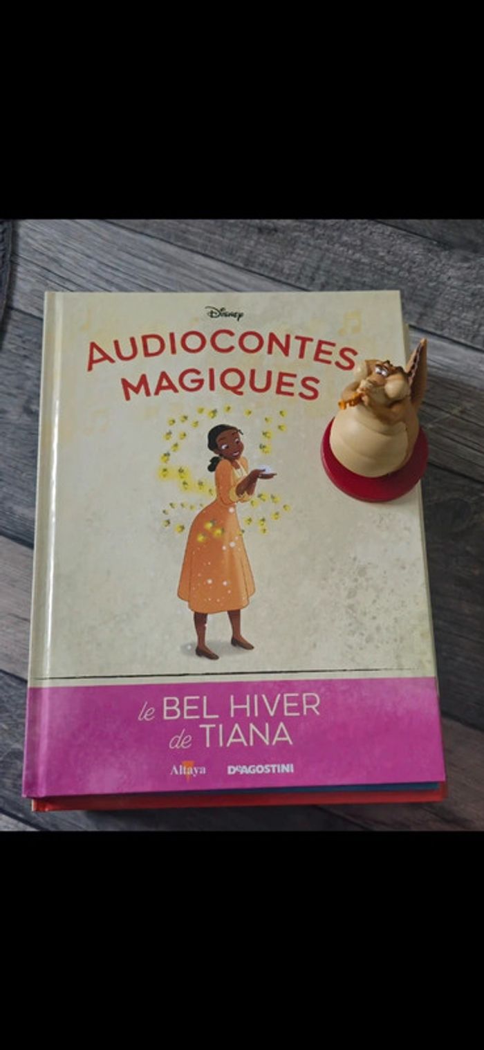 Livre et figurine116 des audiocontes Magiques altaya audio conte audio compte disney