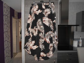 Pantalon à pans larges, taille: 2XL (correspond à du 44)