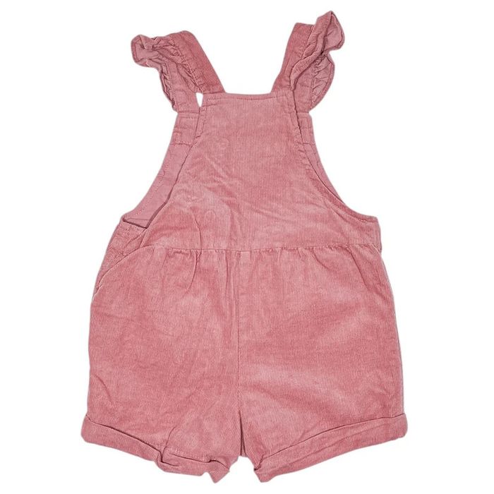 Bout'chou Salopette-short 12 mois en velours NEUVE - photo numéro 2