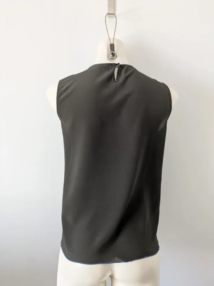 Débardeur en soie - Gerard Darel - taille 38 - photo numéro 3