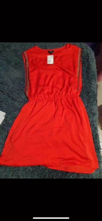 Robe rouge H&m neuve avec étiquette