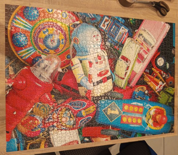 Puzzle 1500p Nathan Le coffre à jouets - photo numéro 3