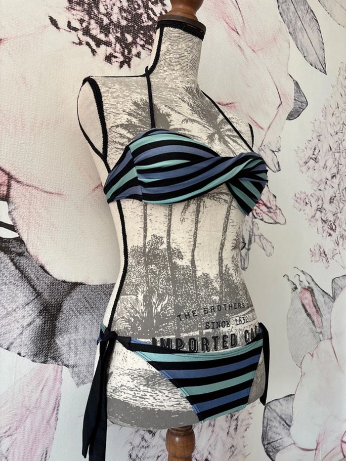 Ensemble maillot de bain 2 pièces femme 36 - photo numéro 2