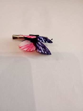 Pince cheveux papillon