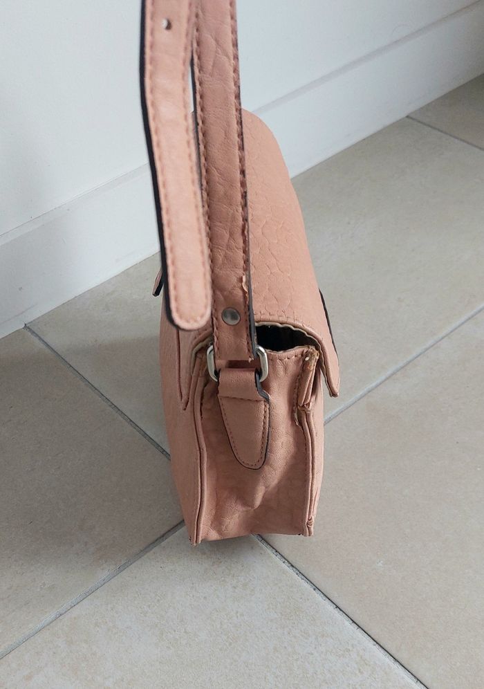 Sac en bandoulière rose - photo numéro 5