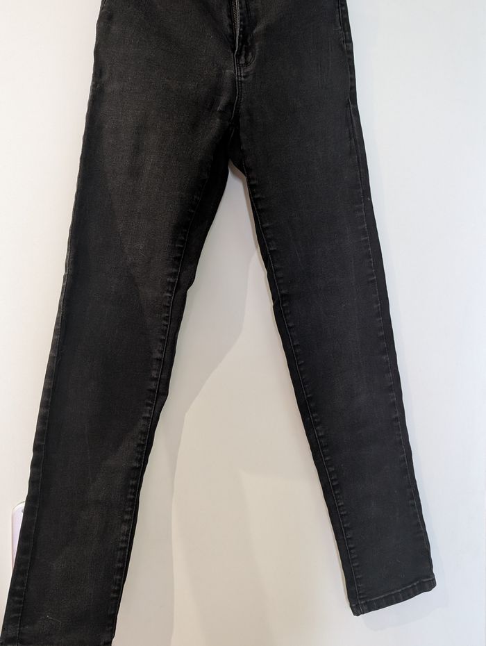 Jeans slim cache cache noir - photo numéro 2