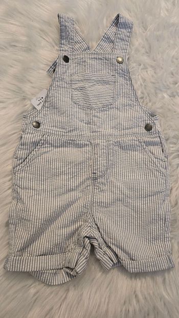 NEUVE (non portée)🏷 💙😍🤩superbe salopette courte 23 mois garçon 💙💙😍