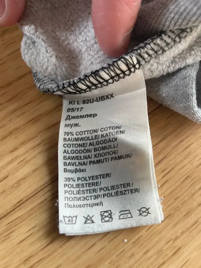 Sweat gris - photo numéro 3