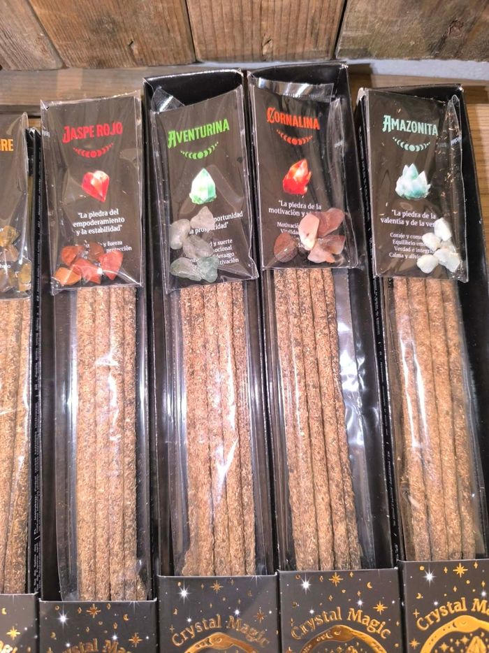Lot de 7 paquets encens naturels crystal magic - photo numéro 3