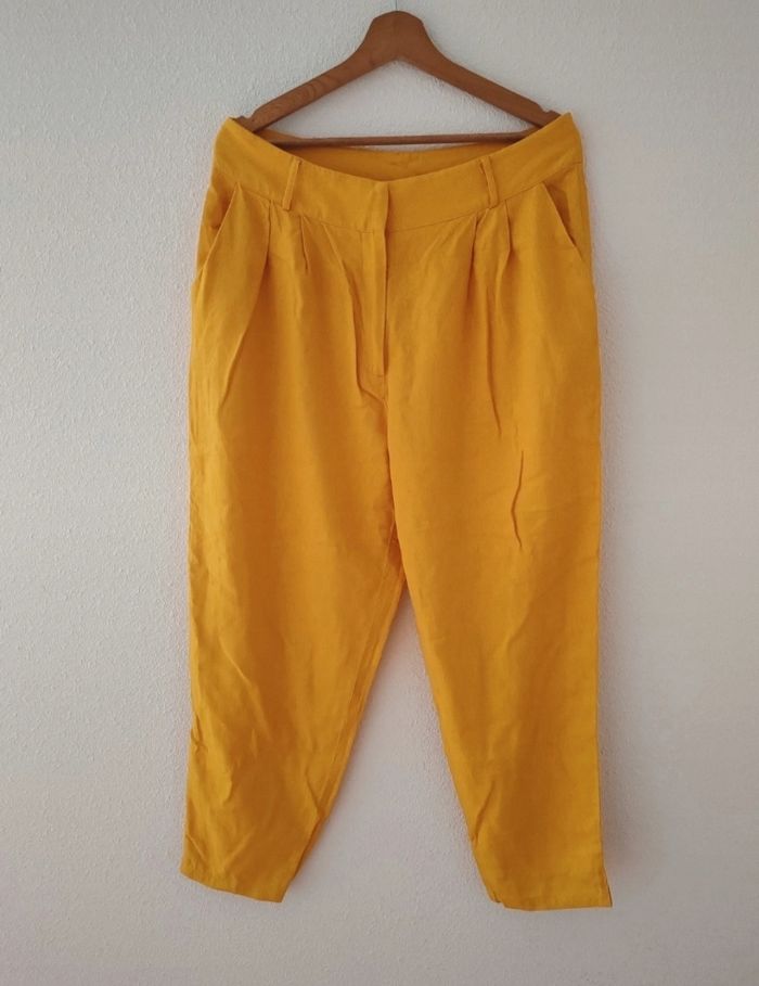 Pantalon lin - photo numéro 3