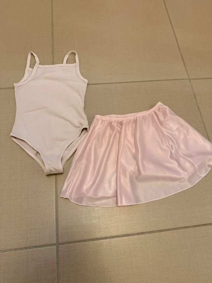 Body et jupe danse fille 6 ans