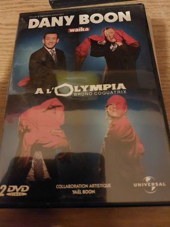 Dvd dany boon waika a l'olympia 