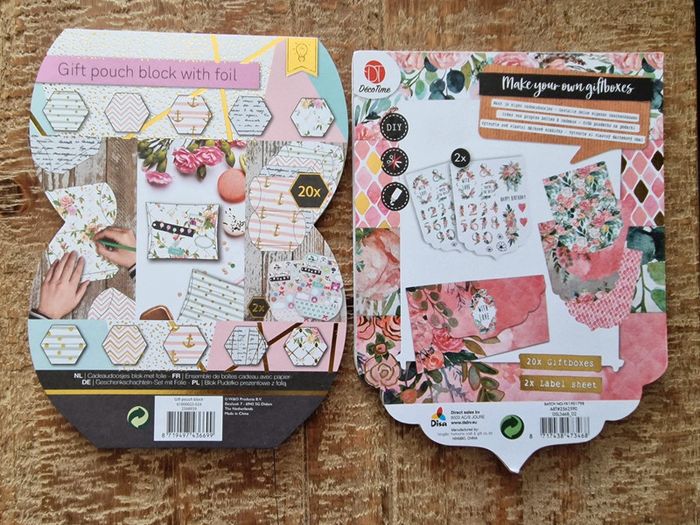 Lot de blocs scrapbooking