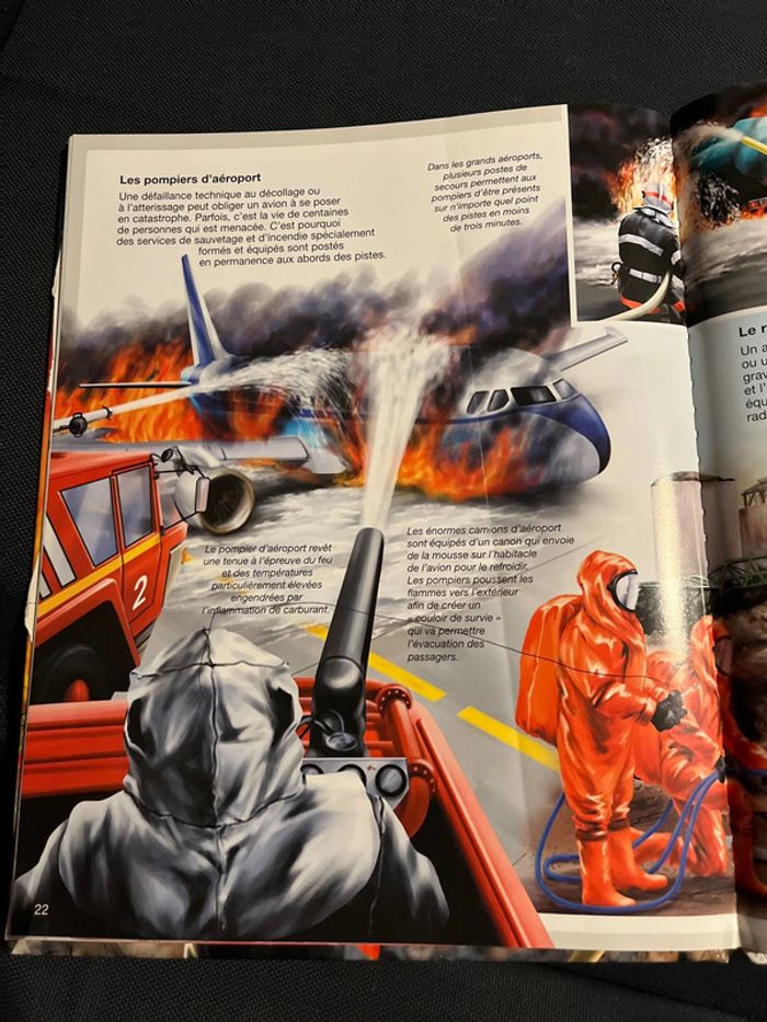 Livre pour enfants la grande imagerie fleurus les pompiers - photo numéro 3