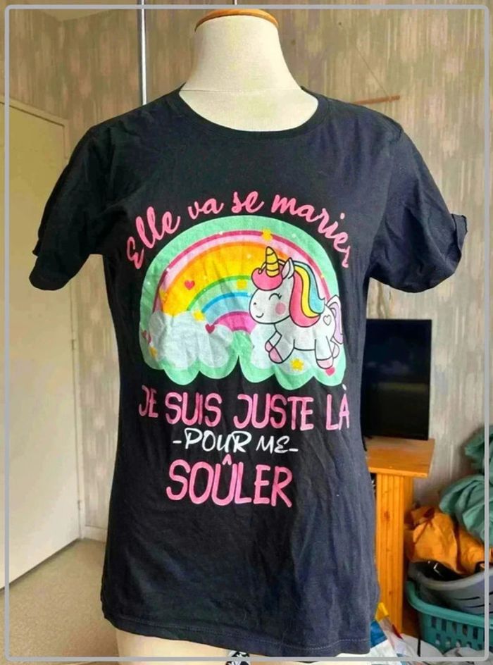 T shirt mariage taille 40 - photo numéro 3