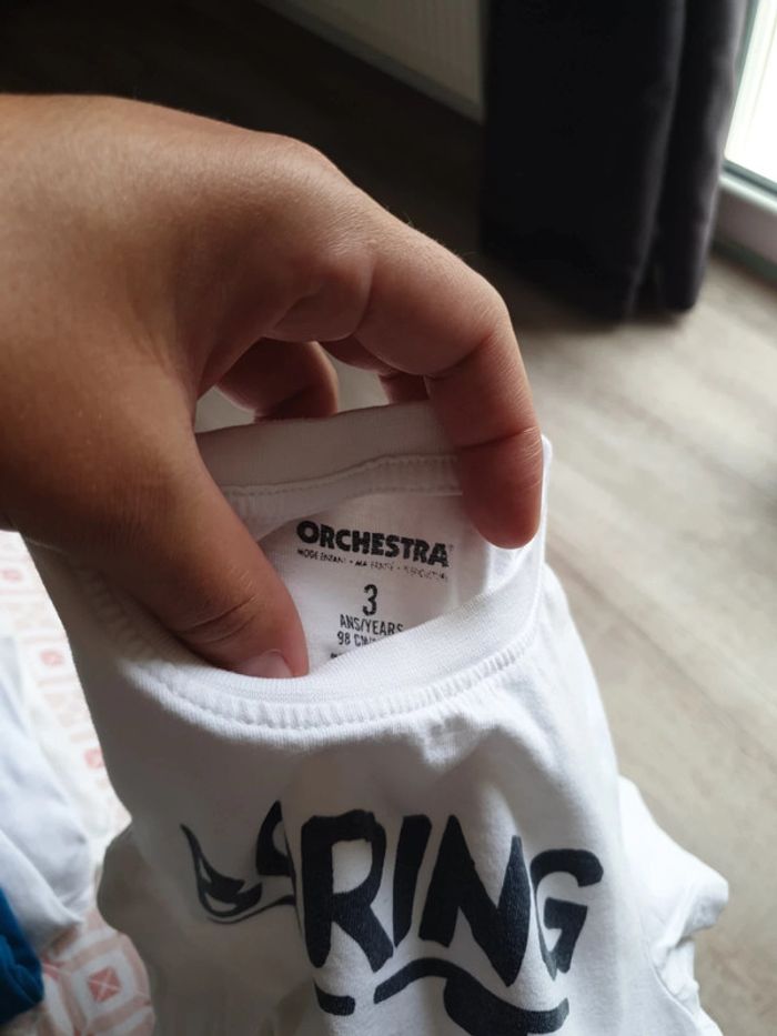 T-shirt manches courtes orchestra 3ans - photo numéro 3