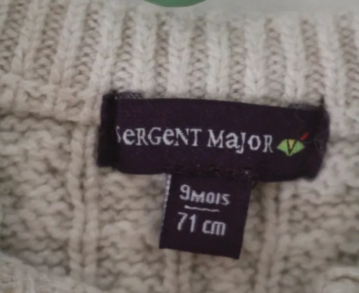 Ensemble Sergent Major 9 mois - photo numéro 11