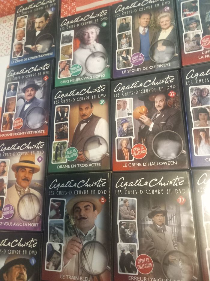 Lot de 13 DVD, Agatha Christie - photo numéro 3
