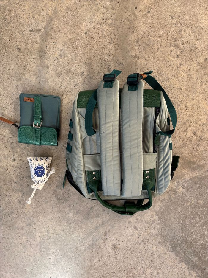 Sac à dos cabaïa NEUF vert S - photo numéro 2