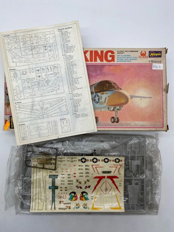 Maquette Hasegawa Viking Lockheed S-3A - photo numéro 2
