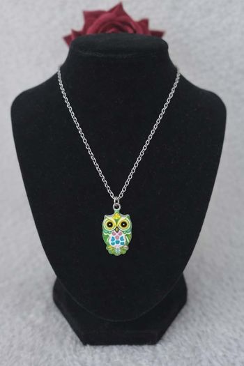 Collier pendentif hibou 