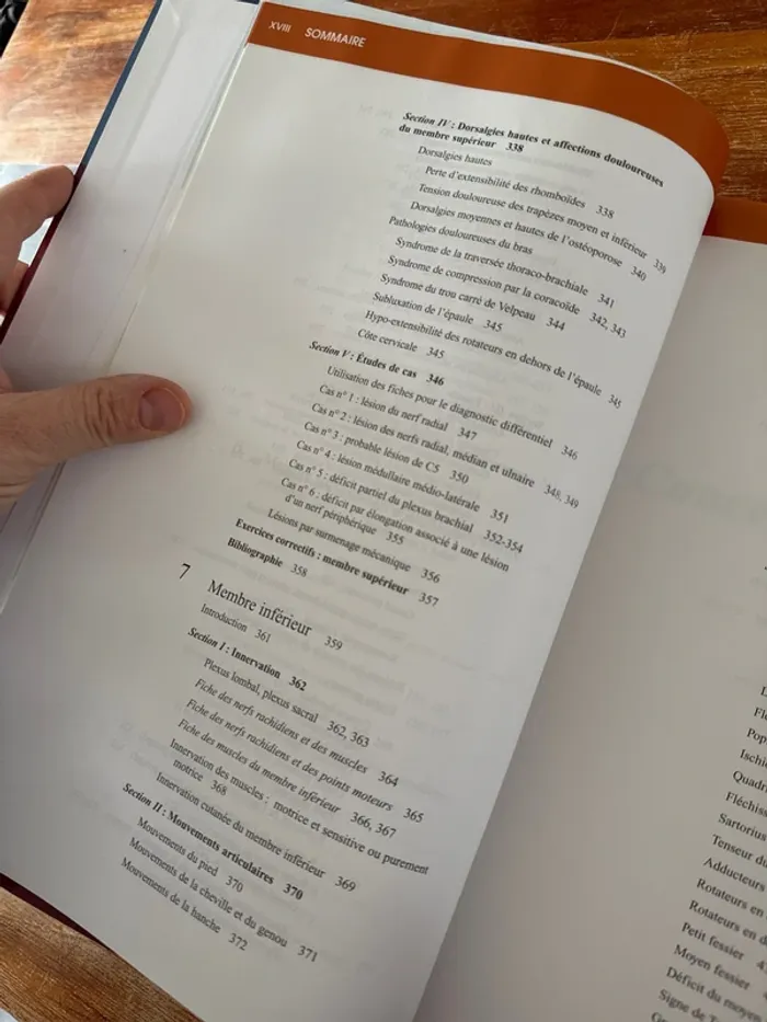 Livre les muscles, bilan et étude fonctionnelle, anomalie et douleur posturale - photo numéro 8