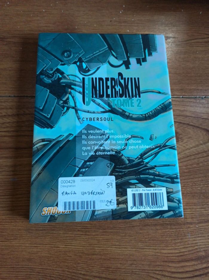 Manga under skin tome 2 - photo numéro 2