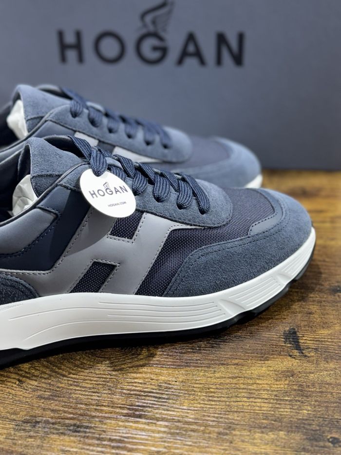 Hogan Nouvelle Hyperlight Baskets Bleues Mémoire De Forme Luxe Hogan Homme 42,5 - photo numéro 5