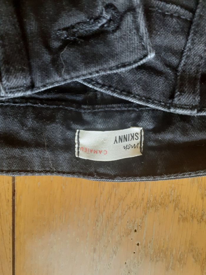 Jeans noir skinny camaïeu - photo numéro 4