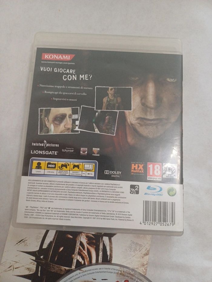 Saw II - Flesh & Blood Playstation 3 (PS3) - PAL IT - photo numéro 3